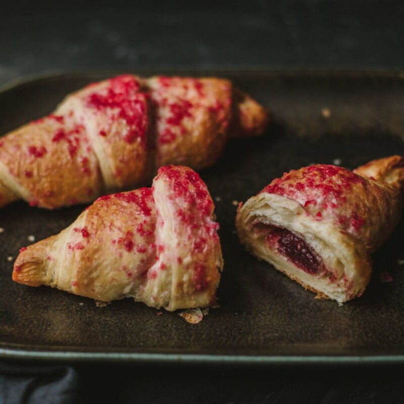 A vegan croissant from Caffe Nero