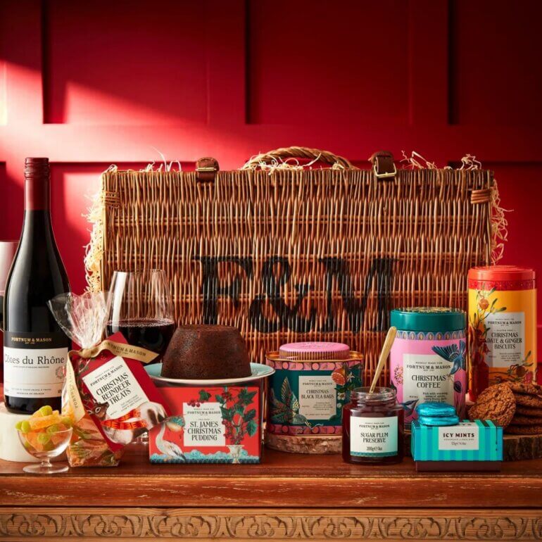 A vegan Christmas hamper from Fortnum and Mason