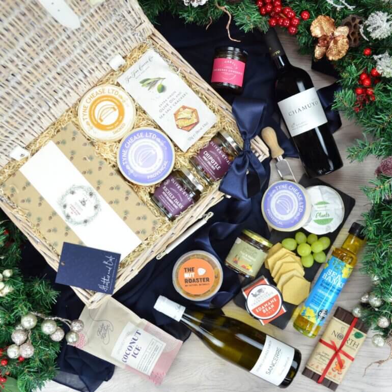 A luxury vegan hamper from