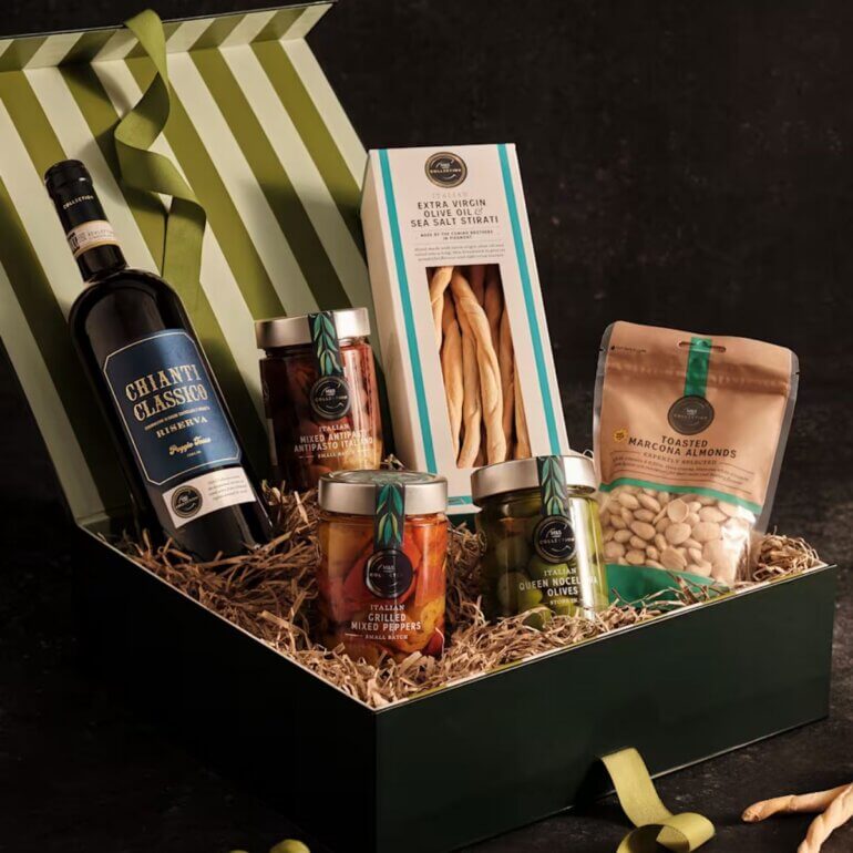 An antipasti vegan hamper from Marks and Spencer