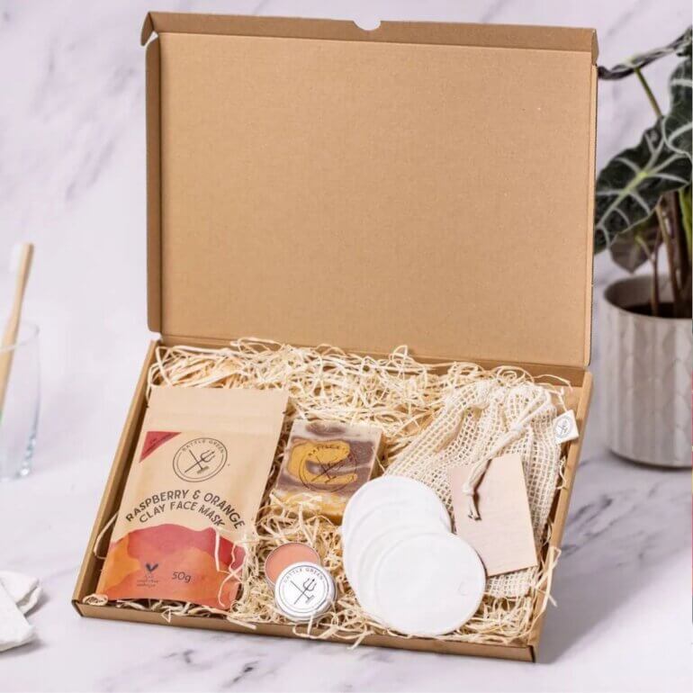 A vegan self-care kit