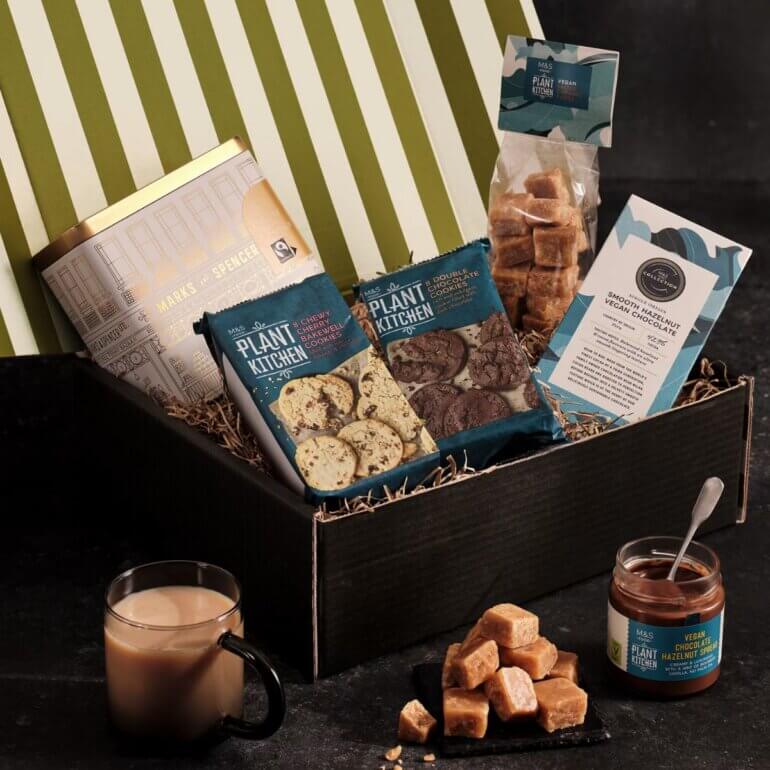 A vegan treats hamper from M&S