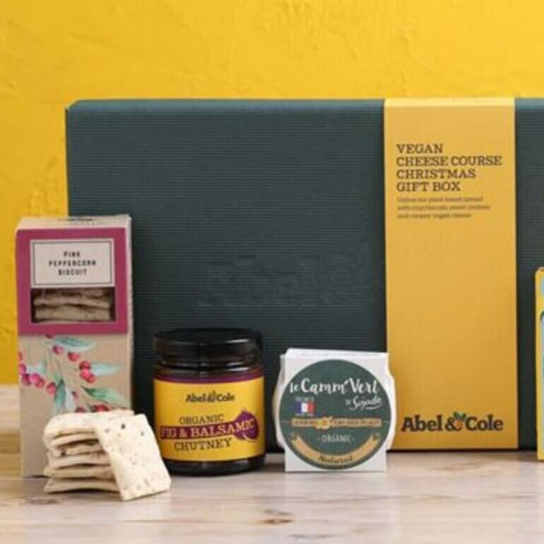 A vegan cheese box from Abel & Cole
