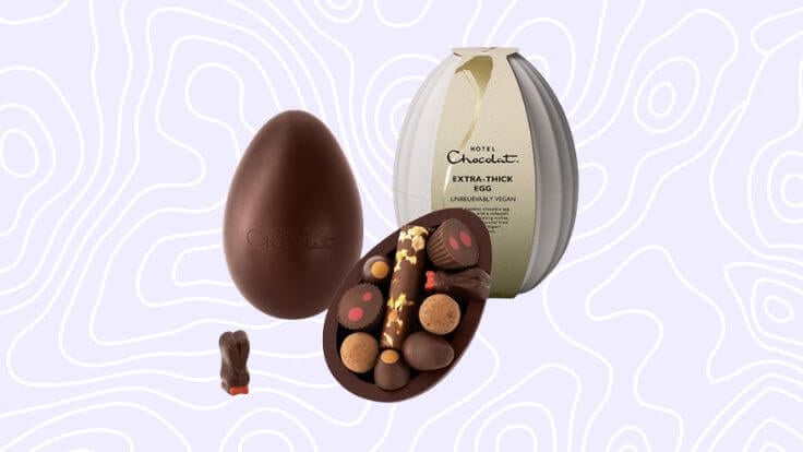 A vegan Easter egg from Hotel Chocolat