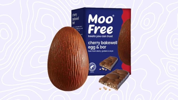 A vegan Easter egg from Moo Free