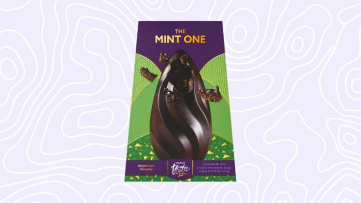 A vegan Easter Egg from Sainsbury's