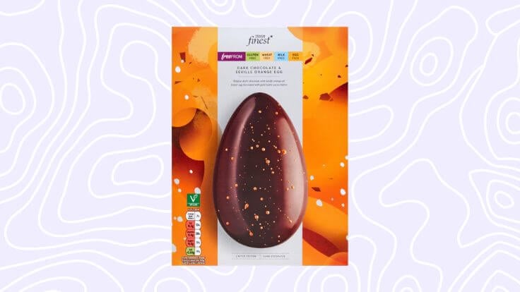 A vegan Easter egg from Tesco