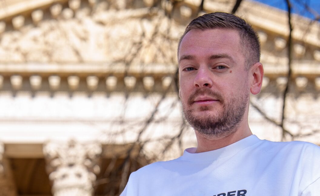 Influencer Jeromestar attending his trial for protesting a bullfight