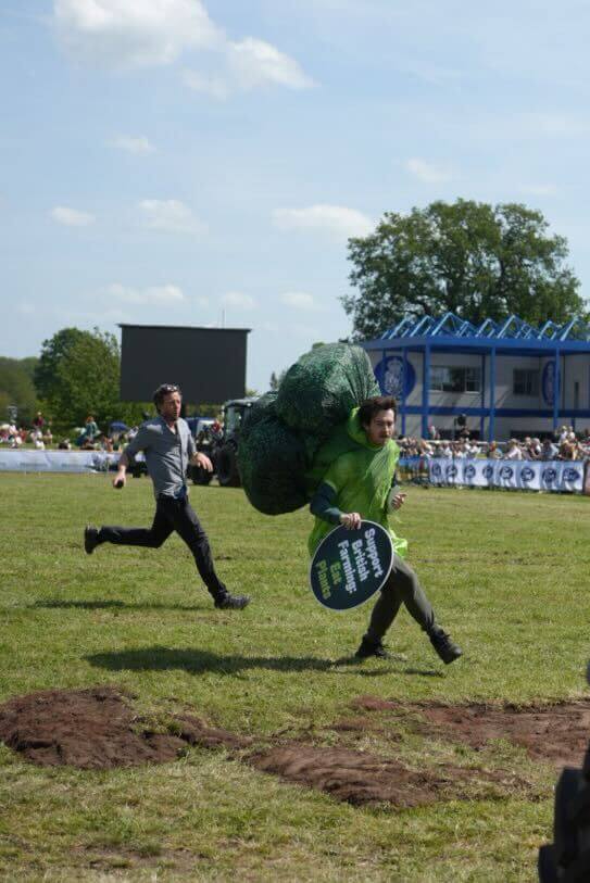 BREAKING: Jeremy Clarkson's Farm Festival Parade Disrupted by Animal Defender