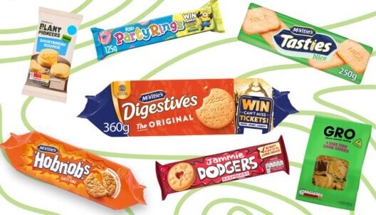 An assortment of vegan biscuits