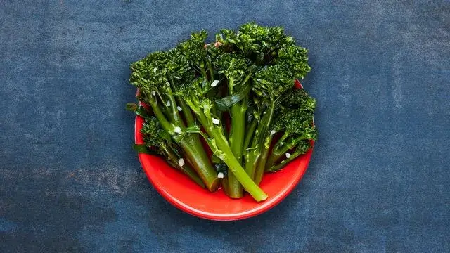 A plate of Nando's long stem broccoli