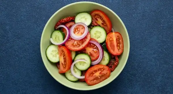 A simple Nando's Portuguese Tomato Salad