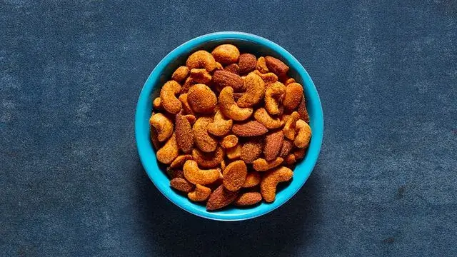 A bowl of Nando's nuts